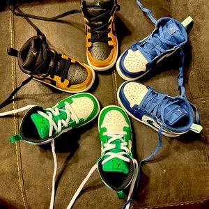 Jordan 1 - MID Toddler *BUNDLE - DEAL*  (3 pair) Size 7C